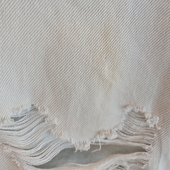 Pistola Cassie Super High Rise Straight Leg Jeans Sz 26x29.5 Super Distressed - Picture 5 of 16